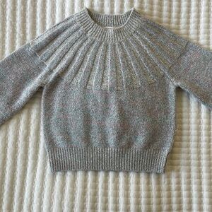 Crewcuts Heathered Gray Women's Sweater